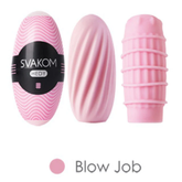 Huevo Masturbador Hedy Pale Pink Caja con 6 Svakom - Cake Sex Shop